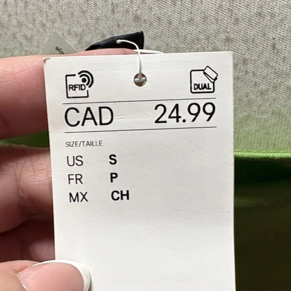 NWT H&M Lime Green Women's Tank Top - Picture 5 of 7